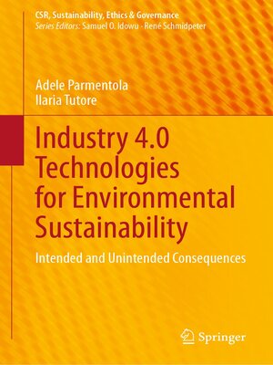 cover image of Industry 4.0 Technologies for Environmental Sustainability